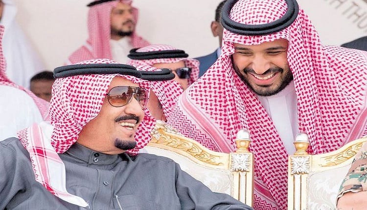 خادم الحرمين الشريفين الملك سلمان بن عبدالعزيز والأمير محمد بن سلمان