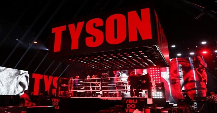 حلبة مباراة مايك تايسون