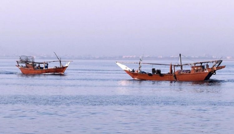 مركب صيد الروبيان بسواحل المنطقة الشرقية