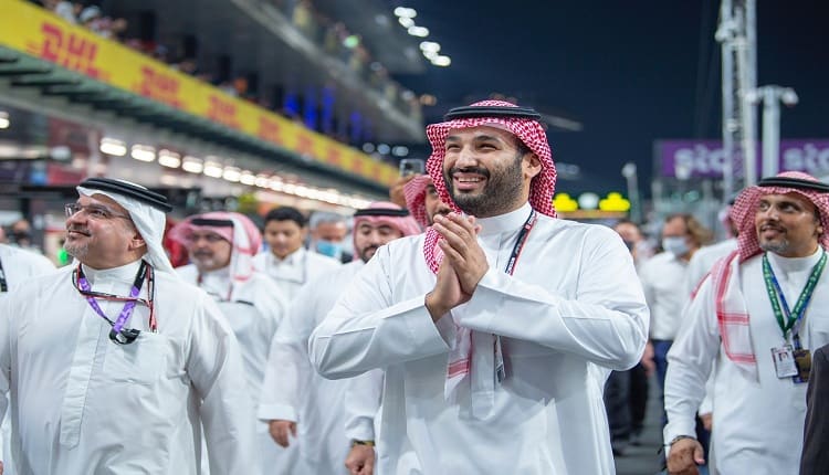 سمو ولي العهد يشارك في فعاليات جائزة السعودية الكبرى stc للفورمولا 1