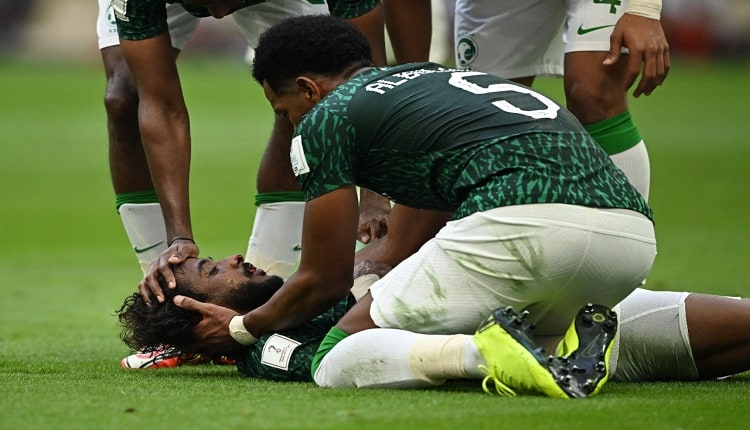 إصابة ياسر الشهراني نجم المنتخب السعودي