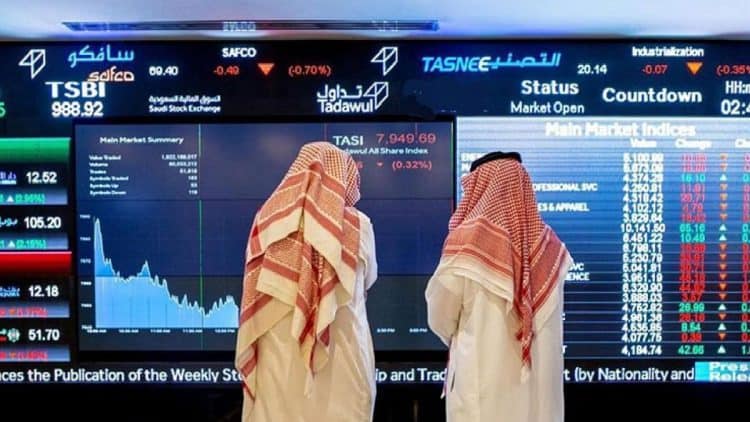 مؤشر سوق الاسهم السعودي - الأسهم السعودية تداول تاسي