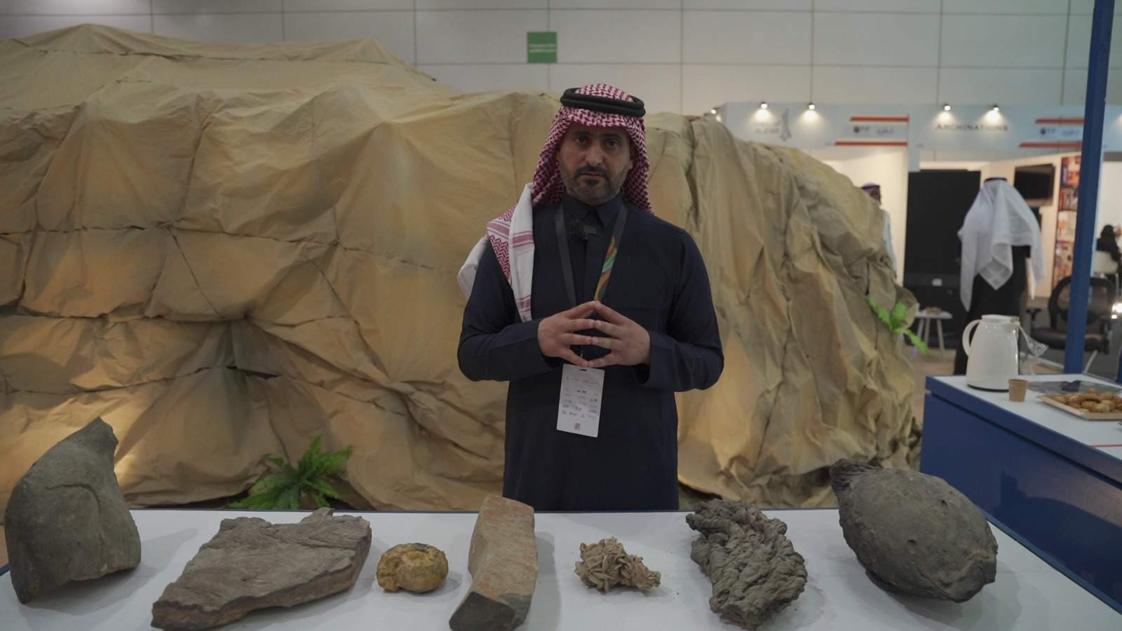 طارق أبا الخيل المتحدث باسم هيئة المساحة الجيولوجية