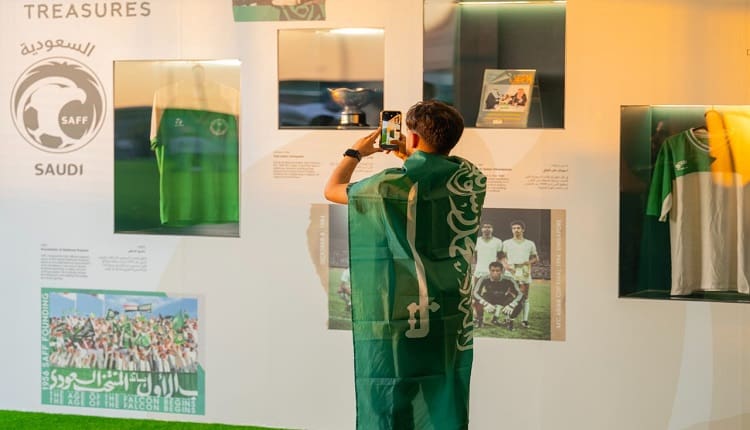 بيت الصقر واحة خضراء للجماهير السعودية في الدوحة