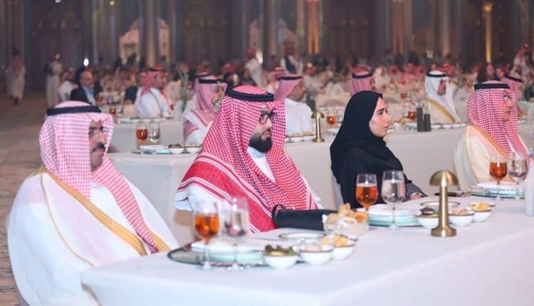 جانب من حضور حفل جائزة ميثاق الملك سلمان العمراني