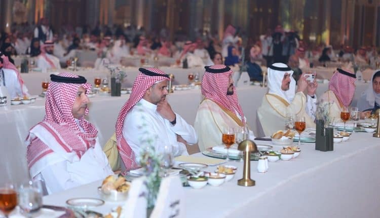 جانب من حضور حفل جائزة ميثاق الملك سلمان العمراني