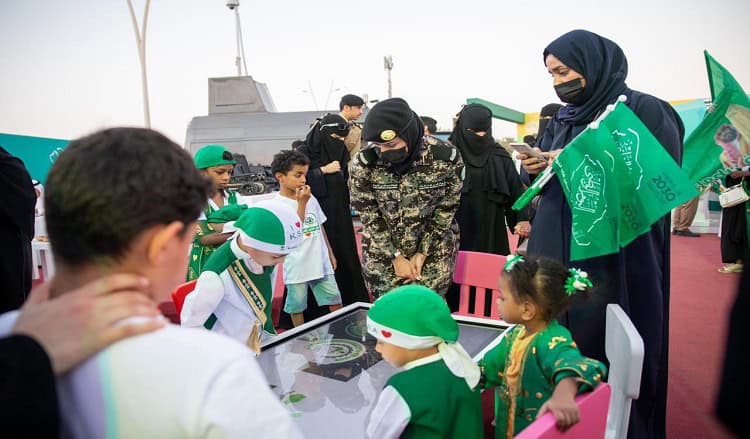 الوحدة والتقدم عنوان احتفالات اليوم الوطني السعودي الـ 94