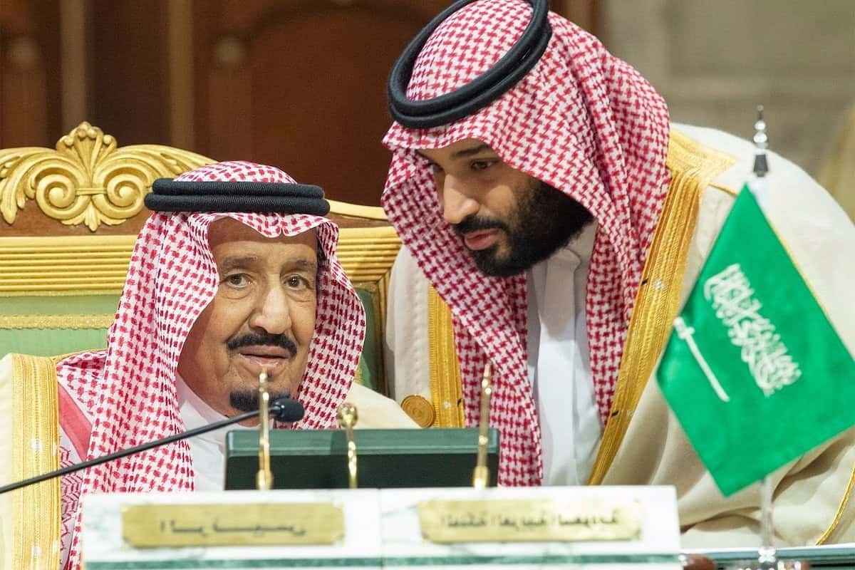 خادم الحرمين الشريفيين الملك سلمان بن عبد العزيز، وولي العهد الأمير محمد بن سلمان حفظهم الله