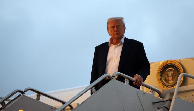 الرئيس الأمريكي دونالد ترامب