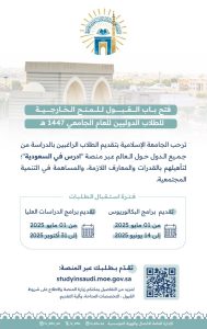 الجامعة الإسلامية بالمدينة المنورة
