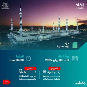 مزاد ثروات طيبة.. 10 فرص عقارية قرب الحرم النبوي وقطار الحرمين