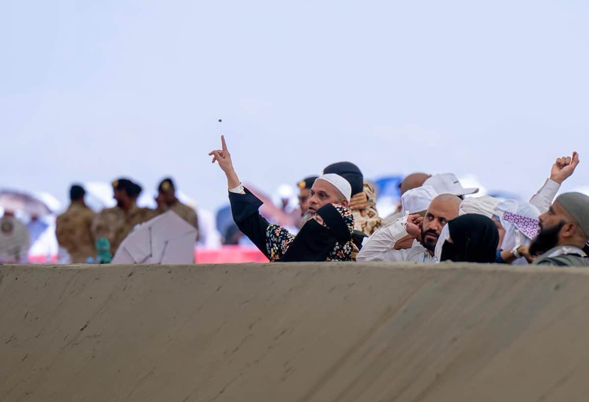 رمي الجمرات