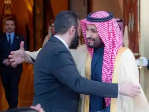 سمو ولي العهد محمد بن سلمان والشرع