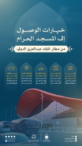خيارات للتنقل من مطار جدة إلى المسجد الحرام