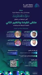 جامعة طيبة تنظم ملتقى القيادة