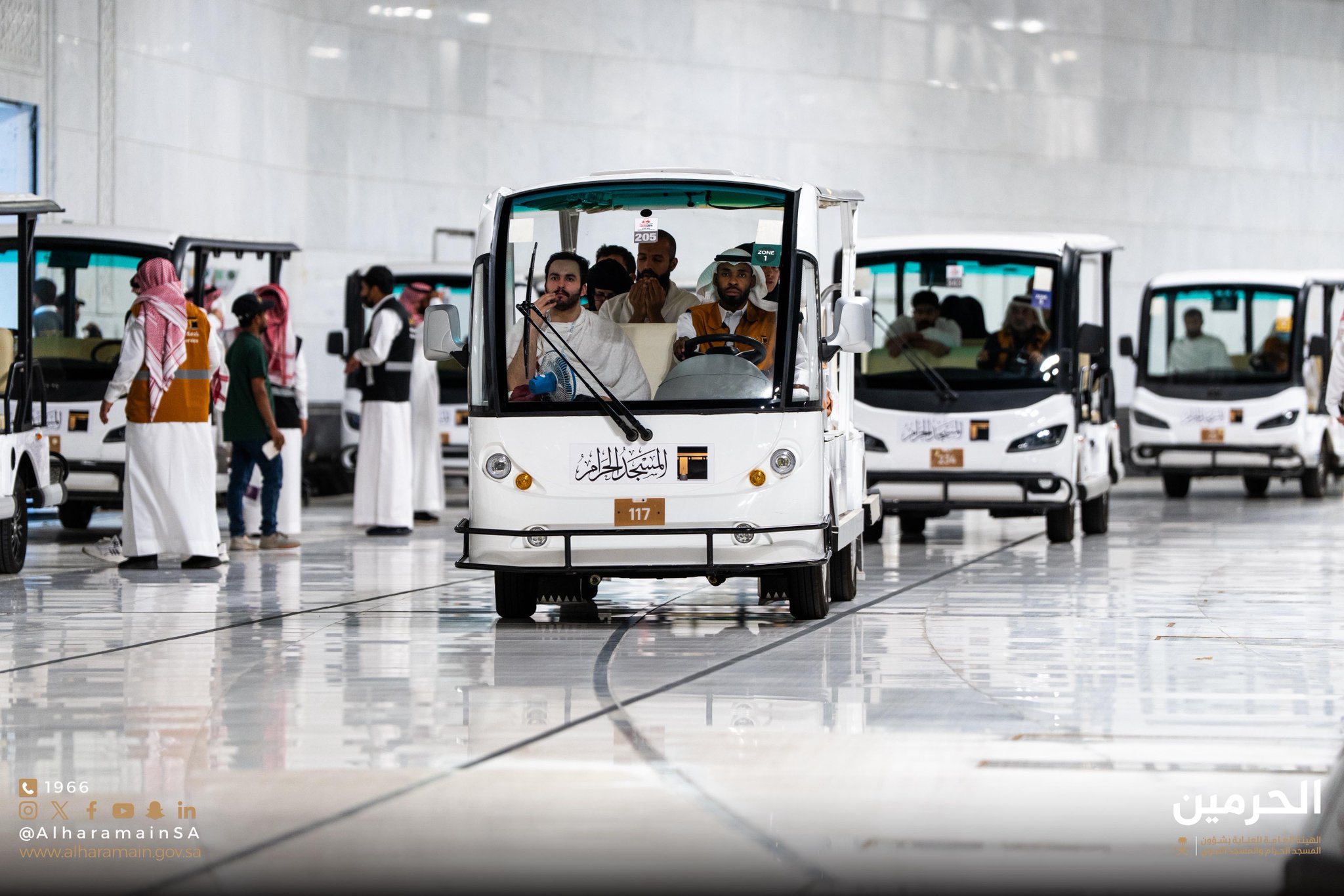 بالأرقام والمواقع.. خدمات وتسهيلات المسجد الحرام لذوي الإعاقة وكبار السن