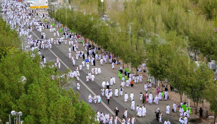 توسع المركز الوطني لتنمية الغطاء النباتي ومكافحة التصحر، ووزارة البيئة والمياه والزراعة في تنفيذ مشروع تعزيز الغطاء النباتي وتكثيف التشجير داخل المشاعر المقدسة (عرفات، ومزدلفة، ومنى). مع بدء موسم الحج.