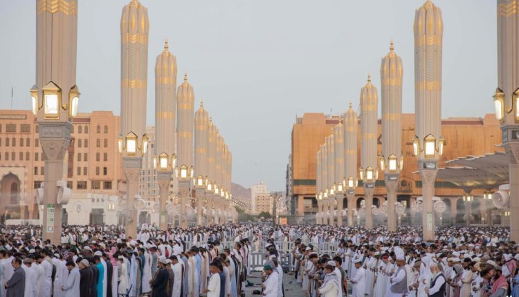 صلاة عيد الأضحى.. المسجد النبوي