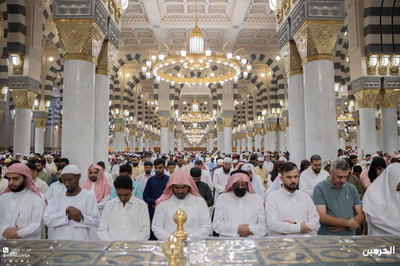 صلاة عيد الأضحى.. المسجد النبوي