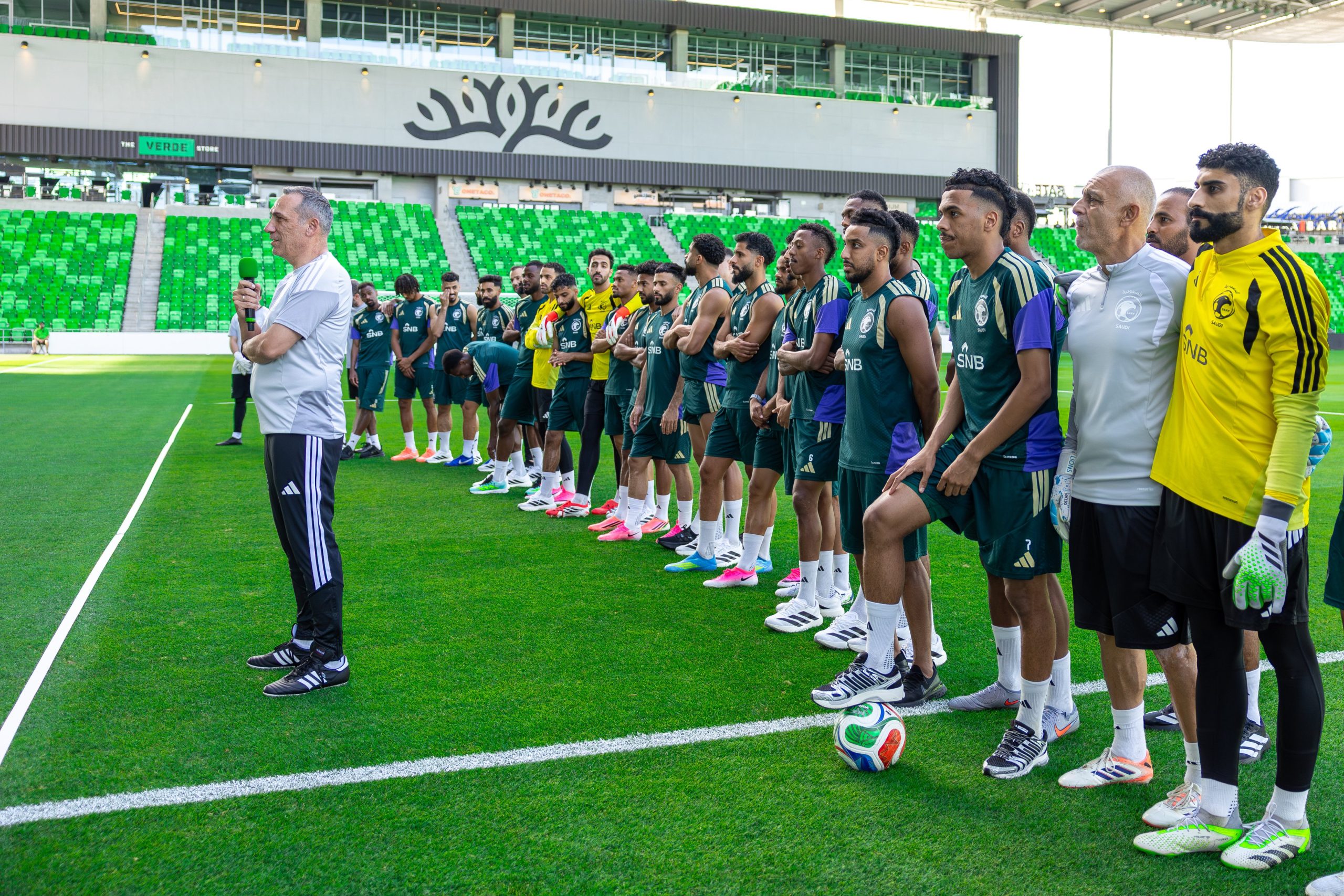 كأس العالم 2026.. موعد مباراة الأخضر وأوروغواي وتفاصيل التدريبات