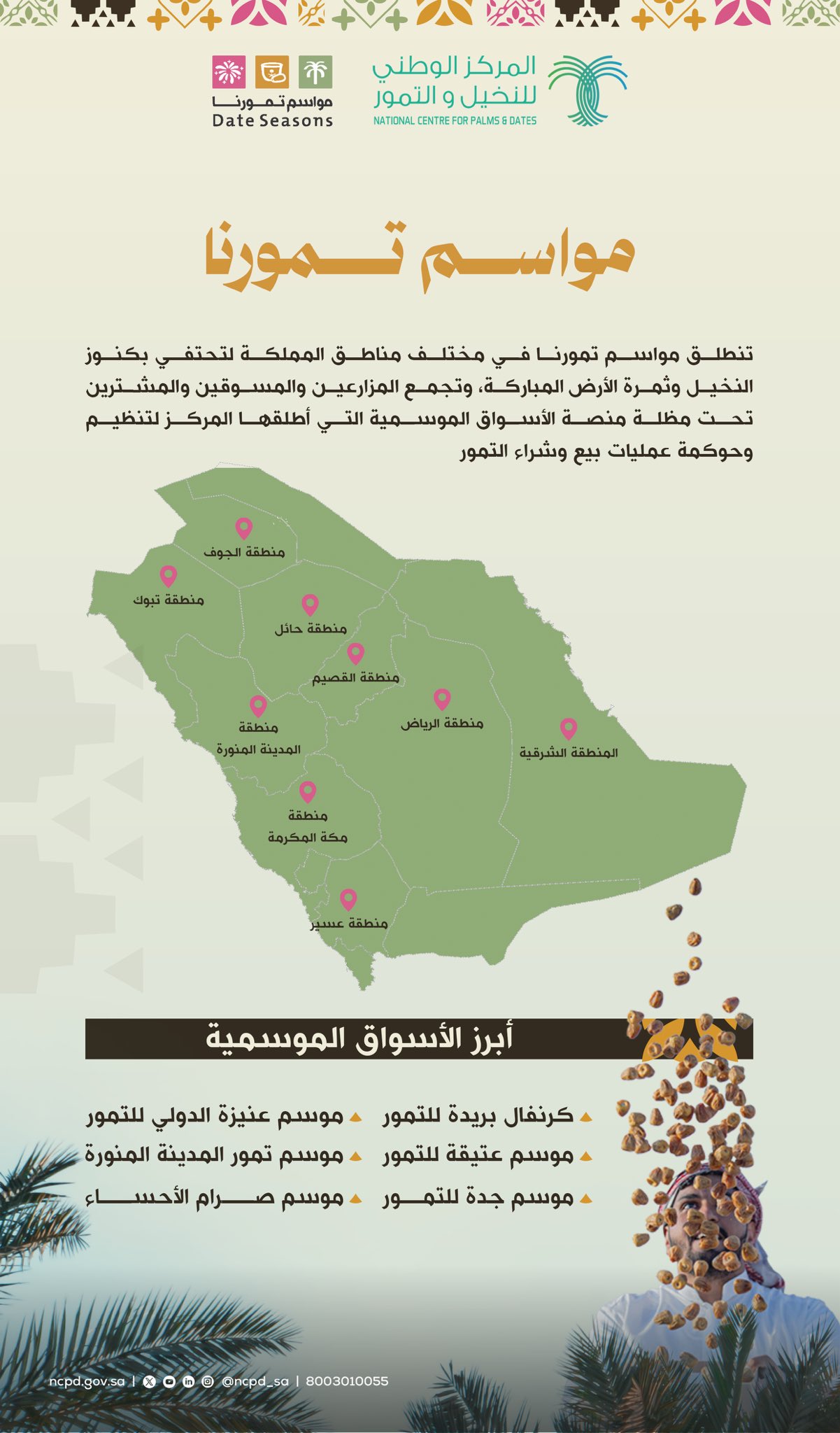 دليل مواسم تمورنا 2026