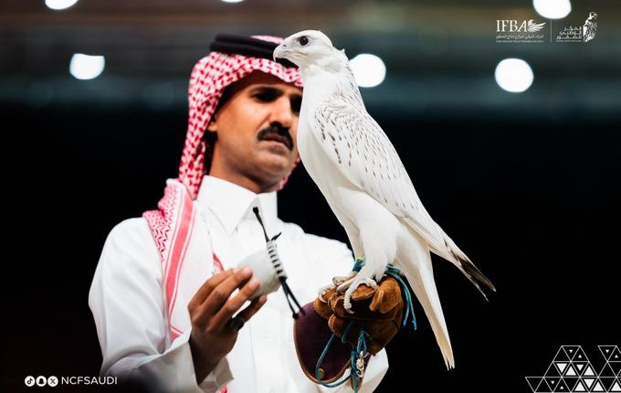 مزاد الصقور بالرياض