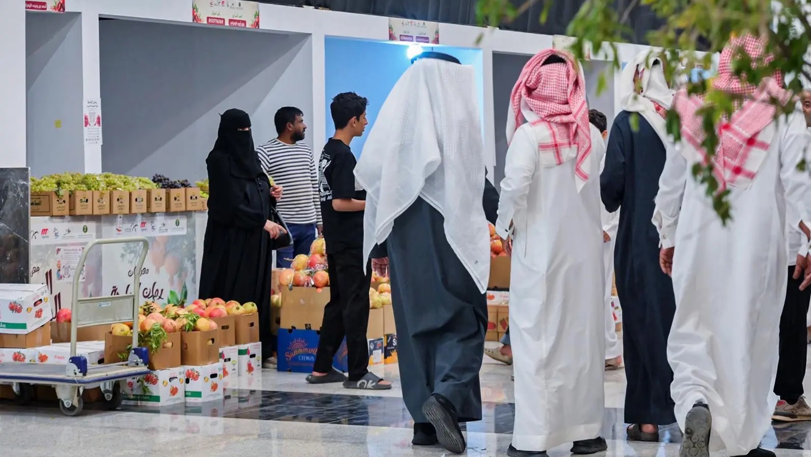 إقبال كبير على مهرجان رمان الباحة الـ 15 وسط تسويق منتجات المزارعين